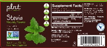 Plnt Stevia - liquid supplement
