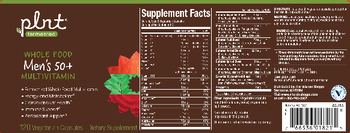 Plnt Whole Food Men's 50+ Multivitamin - supplement