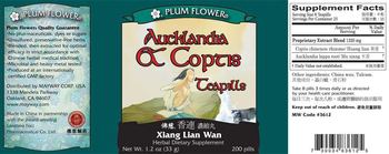 Plum Flower Aucklandia & Coptis Teapills Xiang Lian Wan - herbal supplement