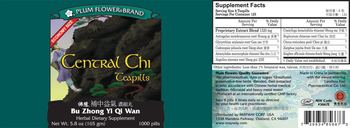 Plum Flower Brand Central Chi Teapills Bu Zhong Yi Qi Wan - herbal supplement