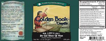 Plum Flower Brand Golden Book Teapills Jin Gui Shen Qi Wan - herbal supplement