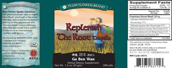 Plum Flower Brand Replenish The Root Teapills (Gu Ben Wan) - herbal supplement