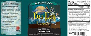 Plum Flower Bu Fei Teapills - herbal supplement