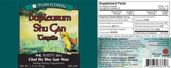 Plum Flower Bupleurum Shu Gan Teapills - herbal supplement