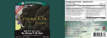 Plum Flower Central Chi Teapills - herbal supplement