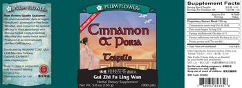 Plum Flower Brand Cinnamon & Poria Teapills Gui Zhi Fu Ling Wan - herbal supplement
