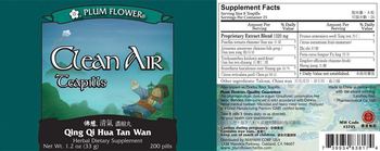 Plum Flower Clean Air Teapills (Qing Qi Hua Tan Wan) - herbal supplement