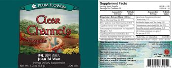 Plum Flower Brand Clear Channels Teapills Juan Bi Wan - herbal supplement