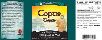 Plum Flower Coptis Teapills Huang Lian Su Wan - herbal supplement