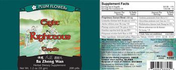Plum Flower Eight Righteous Teapills Ba Zheng Wan - herbal supplement