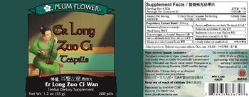 Plum Flower Er Long Zou Ci Teapills - herbal supplement