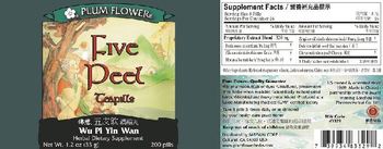 Plum Flower Five Peel Teapills - herbal supplement