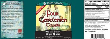 Plum Flower Brand Four Gentleman Teapills Si Jun Zi Wan - herbal supplement