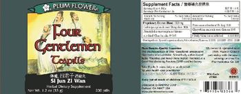 Plum Flower Four Gentlemen Teapills - supplement