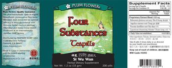 Plum Flower Brand Four Substances Teapills Si Wu Wan - herbal supplement