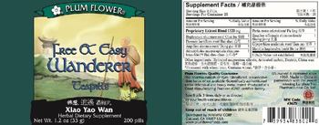 Plum Flower Free & Easy Wanderer Teapills - herbal supplement