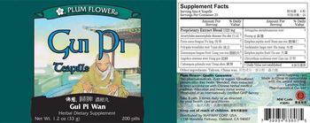 Plum Flower Gui Pi Teapills Gui Pi Wan - herbal supplement