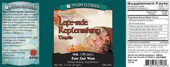 Plum Flower Left-Side Replenishing Teapills Zuo Gui Wan - herbal supplement