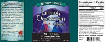 Plum Flower Brand Linking Decoction Teapills Yi Guan Jian Wan - herbal supplement