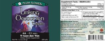 Plum Flower Linking Decoction Teapills - herbal supplement
