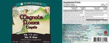 Plum Flower Brand Magnolia Flower Teapills (Xin Yi Wan) - herbal supplement