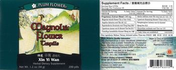 Plum Flower Magnolia Flower Teapills - herbal supplement