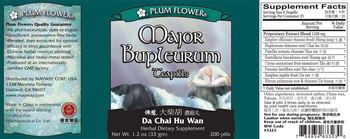 Plum Flower Major Bupleurum Teapills (Da Chai Hu Wan) - herbal supplement