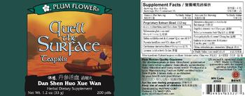 Plum Flower Quell The Surface Teapills - herbal supplement
