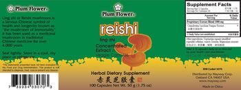 Plum Flower Reishi - herbal supplement