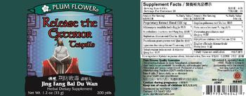 Plum Flower Release the Exterior Teapills - herbal supplement