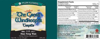 Plum Flower Brand The Great Windkeeper Teapills Xiao Feng Wan - herbal supplement