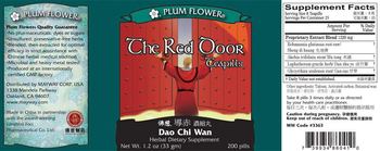 Plum Flower Brand The Red Door Teapills Dao Chi Wan - herbal supplement