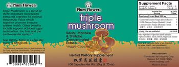 Plum Flower Triple Mushroom - herbal supplement