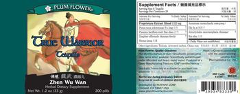Plum Flower True Warrior Teapills Zhen Wu Wan - herbal supplement