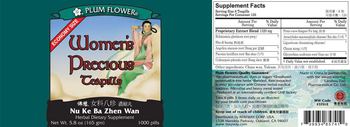 Plum Flower Women's Precious Teapills Nu Ke Ba Zhen Wan - herbal supplement