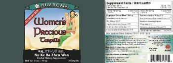Plum Flower Women's Precious Teapills - herbal supplement