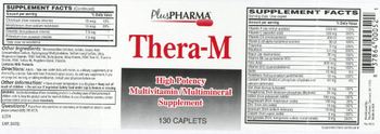 PlusPharma Thera-M - high potency multivitamin multimineral supplement