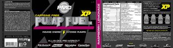 PMD Caffeine Free Pump Fuel Raspberry Lemonade - supplement