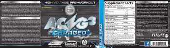 PMD Platinum ACG3 Charged+ Blue Razz - supplement