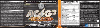 PMD Platinum ACG3 Charged+ Orange - supplement