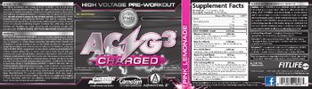 PMD Platinum ACG3 Charged+ Pink Lemonade - supplement