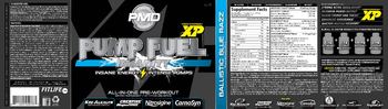 PMD Pump Fuel INSANITY Balistic Blue Razz - supplement
