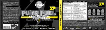PMD Pump Fuel INSANITY Lunatic Lemonade - supplement