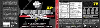 PMD Pump Fuel INSANITY Psycho Strawberry - supplement
