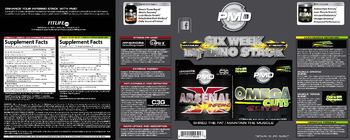 PMD Six Week Inferno Stack Omega Cuts Elite - supplement