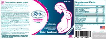 PNV Prenatal Health Prenatal Plus Multivitamin - supplement