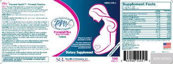 PNV Prenatal Health Prenatal Plus Multivitamin - supplement