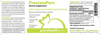 Pomegranate Health ProstatePom - supplement