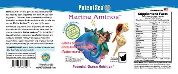 Potent Sea Marine Aminos - supplement