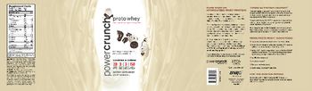 Power Crunch Proto Whey Cookies & Creme - supplement